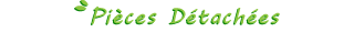 Pièces détahées